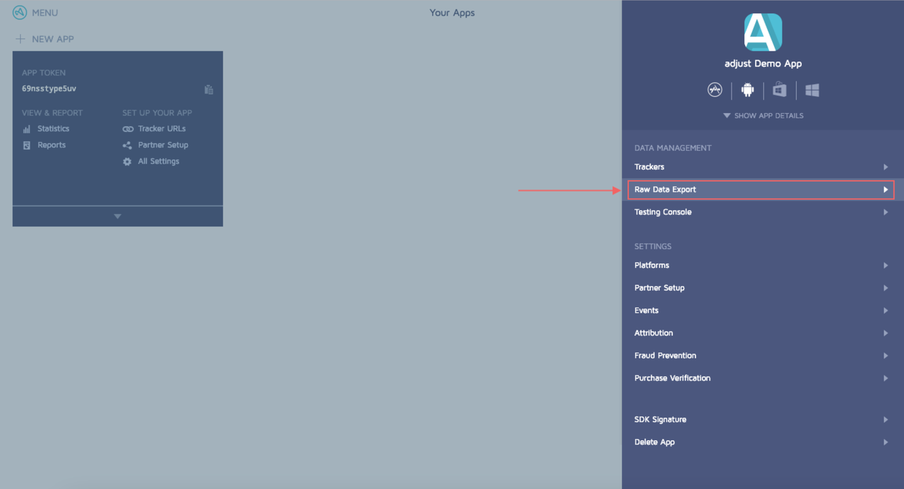 Adjust Real-time callbacks | ThinkingData